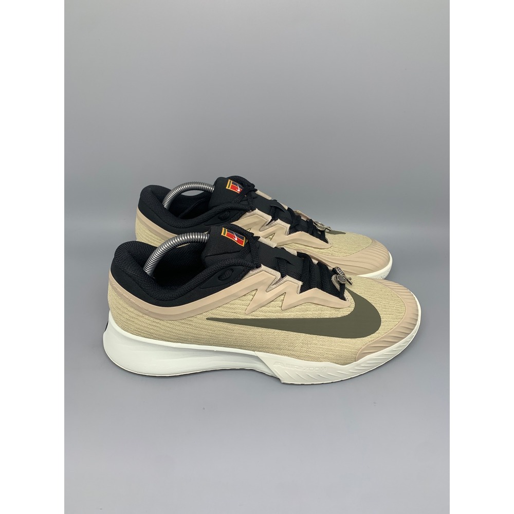 Nike Court Air Zoom Vapor Pro 2 Khaki Tennis Shoes HV1483-200 Men's Sz 9.5
